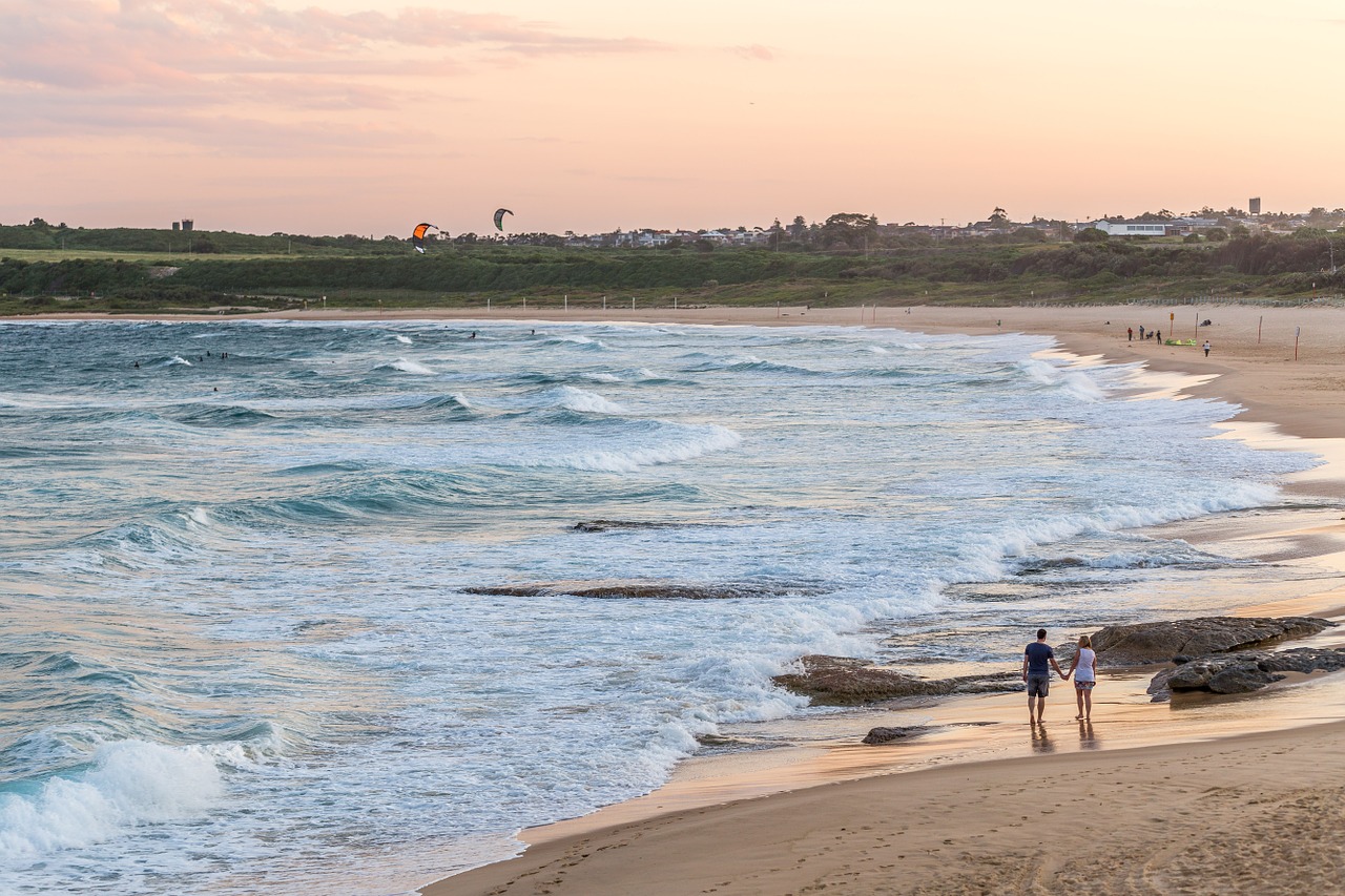 Couple on beach