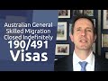 Australian State Sponsored Skilled Invitations Closed Indefinitely - 190/491 Visas