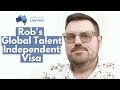 Rob&rsquo;s Global Talent Visa - Australian PR in MedTech in 6 to 7 weeks - GTI Visa the way to go!