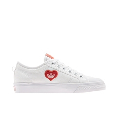 Adidas Original阿迪达斯三叶草2021女子NIZZA TREFOIL WDIRECTIONAL休闲鞋H01128