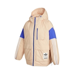 Adidas Original阿迪达斯三叶草2021女子Short Down JKT羽绒服H64177