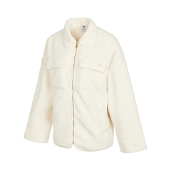 Adidas Original阿迪达斯三叶草2021女子Sherpa Jacket夹克HC6602
